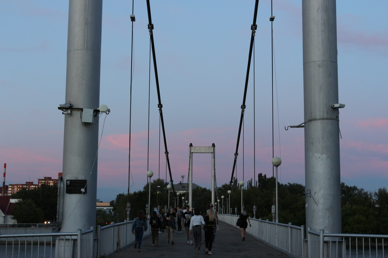 На покраску подвесного моста в Пензе потратят более 9 миллионов рублей