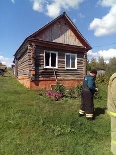 Утром при пожаре в Пензенской области погиб мужчина