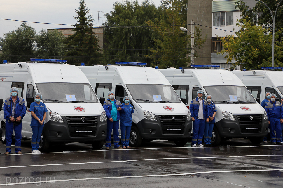Стало известно, в какие районы Пензенской области отправятся 13 новых скорых