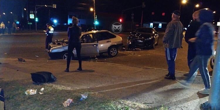 В Пензе на Окружной в ДТП пострадал водитель отечественного авто