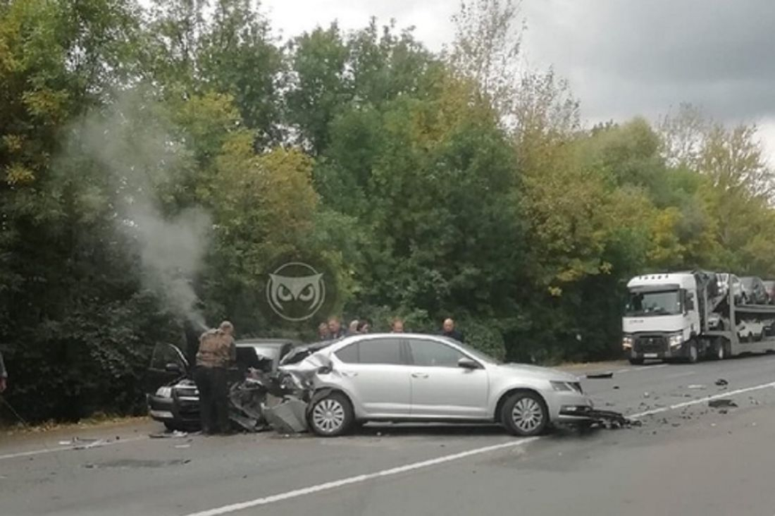На трассе в Пензенской области раскурочило две иномарки