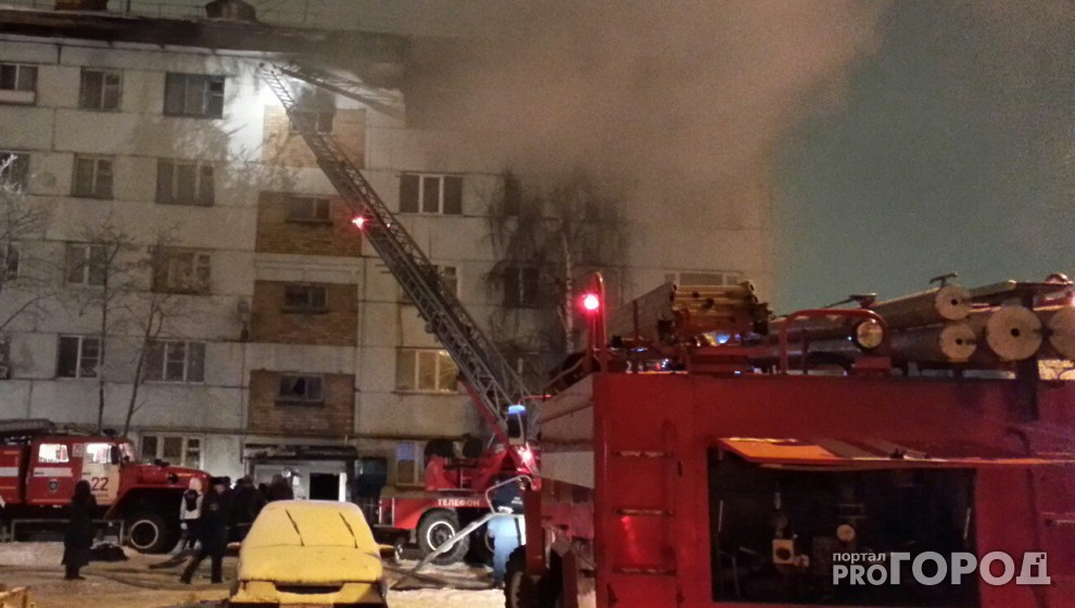 В пятиэтажке на Одесской в пожаре мужчина получил ожоги