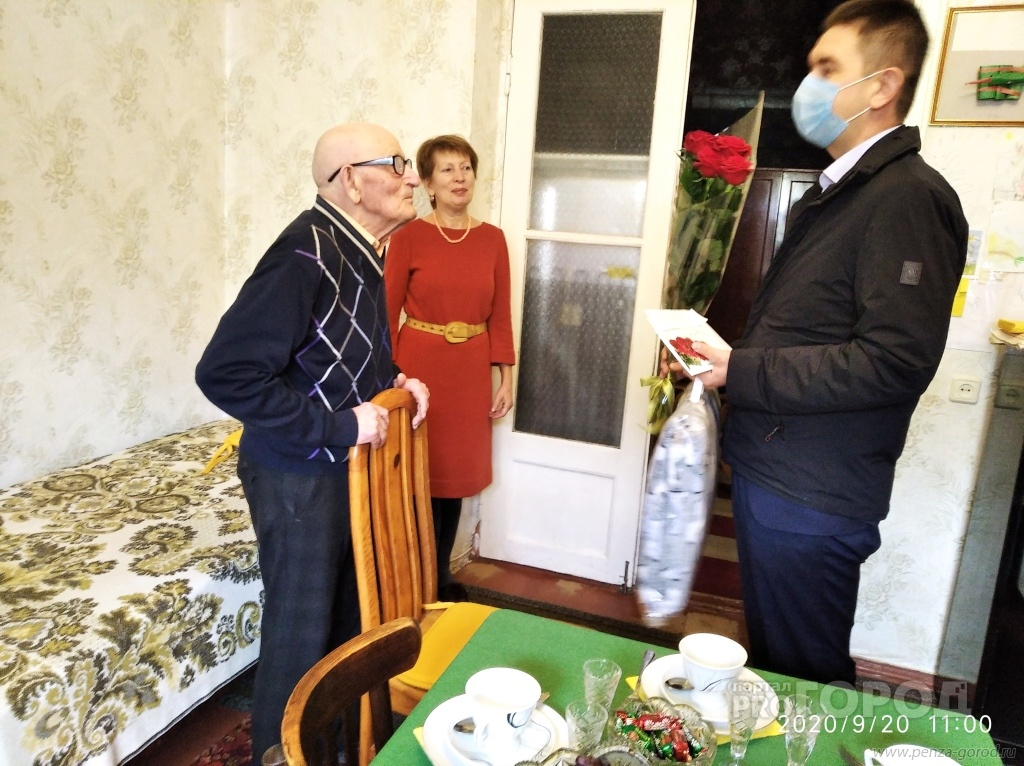 «На фронт ушел добровольцем»: пензенскому ветерану исполнилось 95 лет