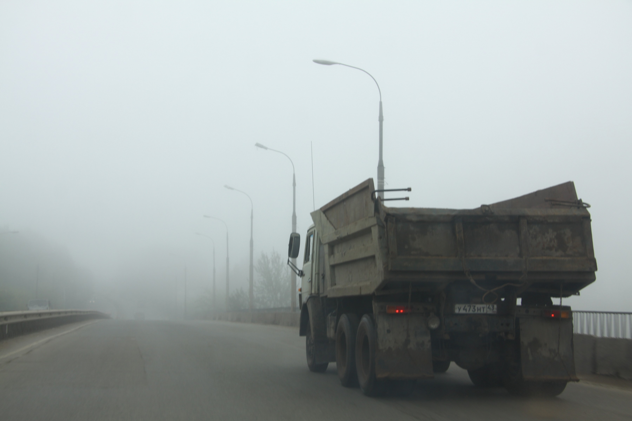 Синоптики предупреждают : на Пензу надвигается густой туман