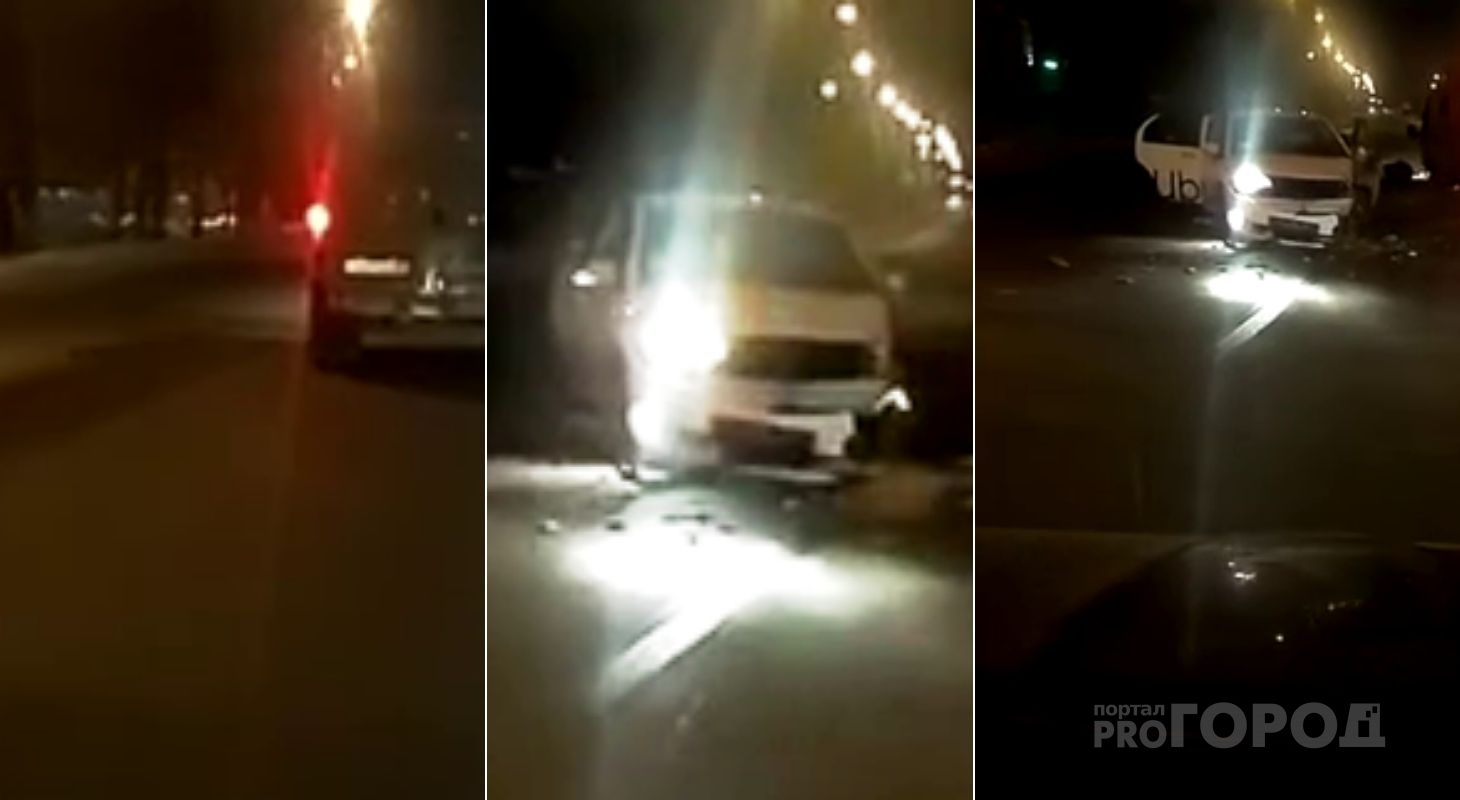 Самая нелепая авария произошла в Пензе на перекрестке – видео