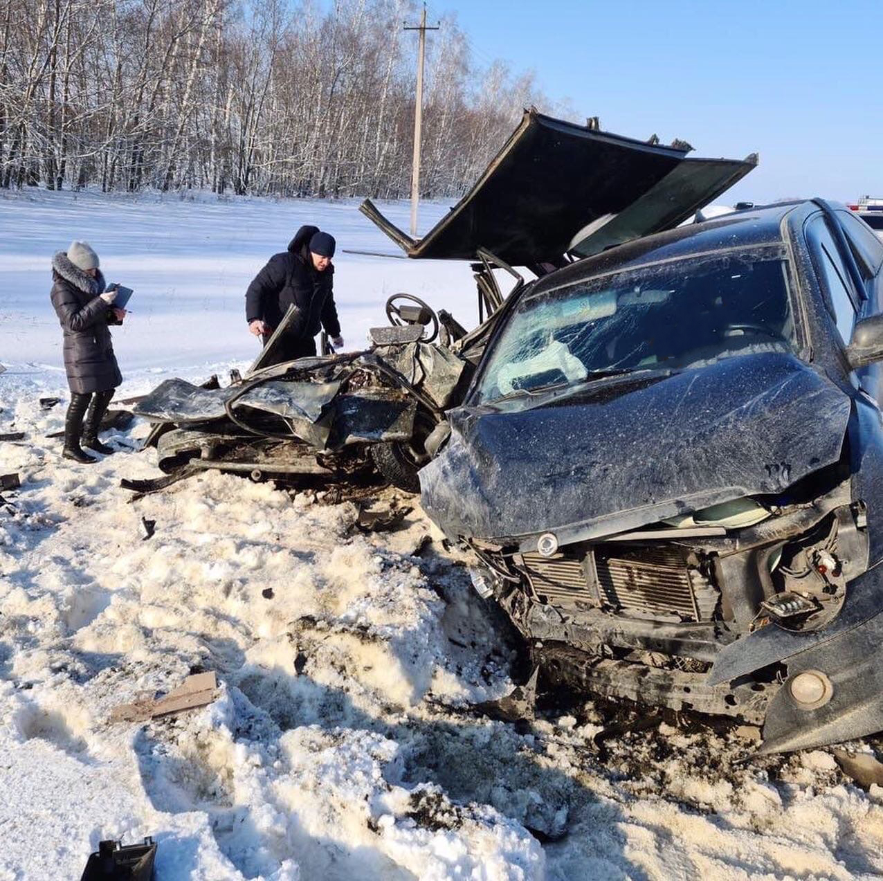 «Оба погибли»: очевидцы рассказали подробности страшной аварии в Пензенской области