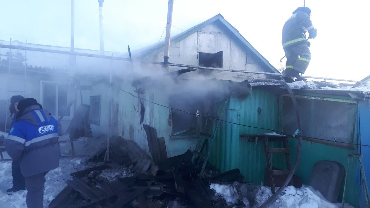 У семьи из Пензенской области сгорел дом со всеми вещами