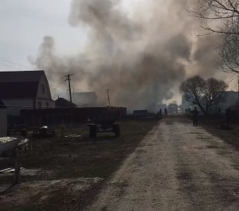 В Пензенской области сгорело три дома из-за сжигания травы