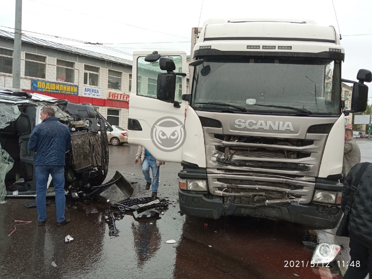 Стало известно, кто пострадал в жесткой аварии с грузовиками в Пензе