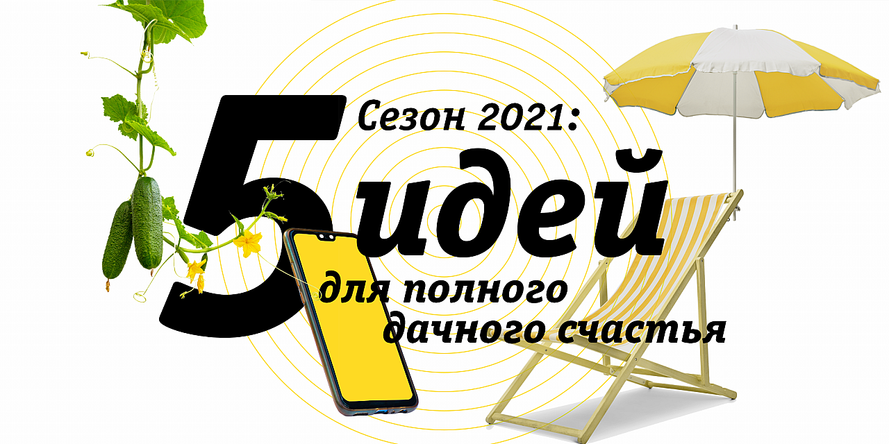 Сезон 2021: 5 идей для полного дачного счастья