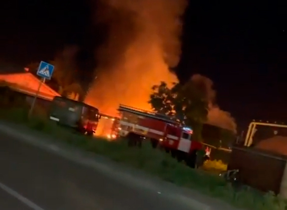 В МЧС рассказали подробности пожара в пензенском районе Нахаловка