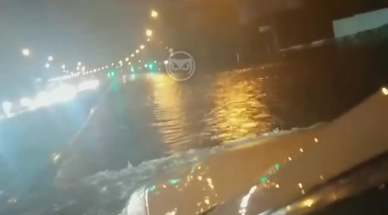 Последствия мощной бури пензенцы сняли на видео