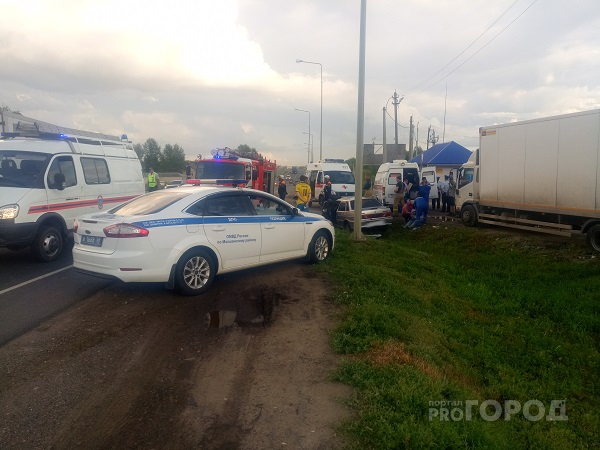 Четверо людей пострадали в аварии на трассе М-5 в пензенском регионе