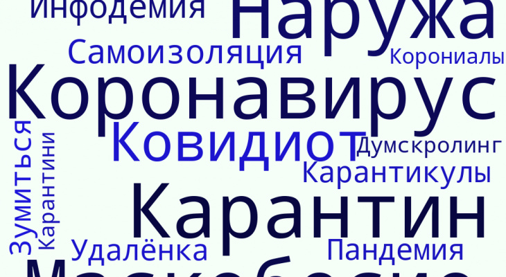 Пандемия обогатила русский язык новыми словами