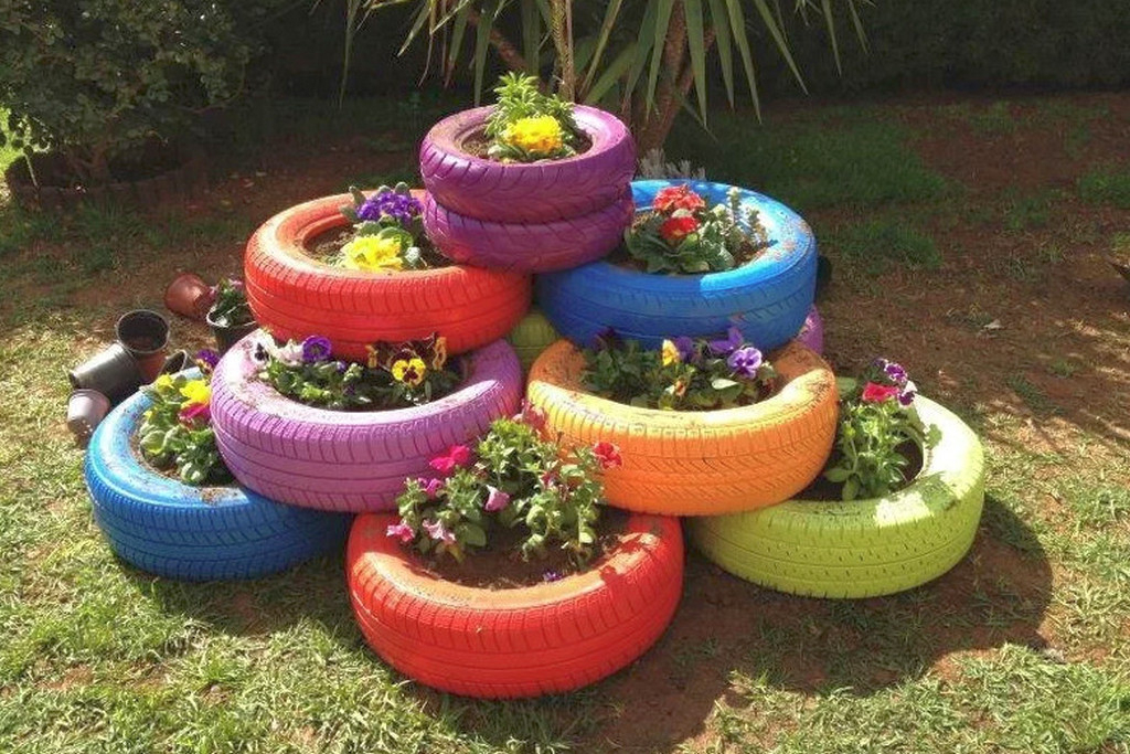 Пензенцам планируют запретить украшать дворы покрышками