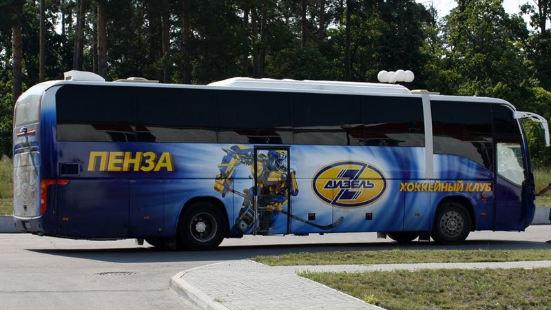 Автобус с пензенскими хоккеистами попал в ДТП в Татарстане