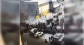 Появилось видео с эвакуации из-за "минирования" лицея в Пензе 