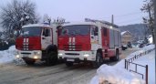 В Пензе на улице 40 лет Октября пожар тушили 12 человек