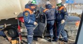 Смяло как консервную банку: спасателям пришлось доставать пензенца из покореженного авто 
