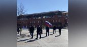 В Пензе патриоты устроили акцию в поддержку России 