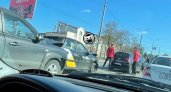 В Пензе 5 автомобилей попали в жесткое ДТП 