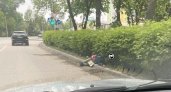 Пензячка едва не угодила под машину и уснула у проезжей части