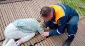 ЧП на Набережной: девочка-подросток застряла в деревянной лавочке