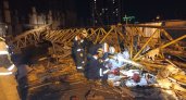 Пензенские спасатели доставали из-под завала тело погибщего под краном охранника