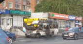 В Пензе у "Океана" сгорела маршрутка