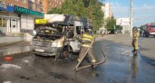 В пензенском МЧС ответили на вопрос о пострадавших в сгоревшей возле “Океана” маршрутке