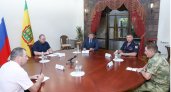 Обеспечение общественной безопасности обсудили Олег Мельниченко и Александр Порядин 