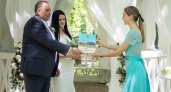 Первая выездная регистраций брака прошла в музее-заповеднике «Тарханы»