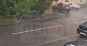 На Пензу обрушилась непогода с сильным ливнем и градом 