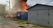 Дом №12 сгорел в Пензе на Первомайской