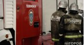 Восемь огнеборцев тушили пожар в Городищенском районе 