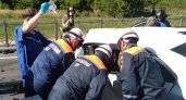 Пензенские спасатели достали зажатого в авто водителя в ДТП на М5