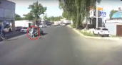 На видеорегистратор пензенца попал момент столкновения пешехода и авто 
