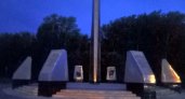 Стела в сквере "40-летия Победы" Пензы перестала подсвечиваться 