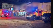 Ночью в Пензе загорелся крупный торговый центр 
