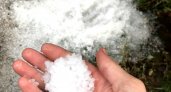 В Пензенской области выпал сильный град
