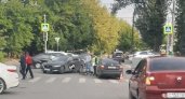 На пешеходном переходе в Пензе 16 августа случилось ДТП с велосипедистом