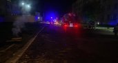 Спасатели потушили ночной пожар на проспекте Победы