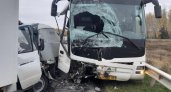 В страшном  ДТП с пассажирским автобусом в Пензенской области пострадали три человека