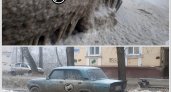 Пензенцев, бросающих авто на дороге, пугают фотографией обледеневшей машины