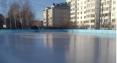 В Пензе приступили к заливке хоккейных площадок