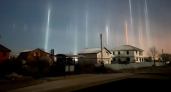 Редкое явление: пензенцы поделились снимками «световых столбов»