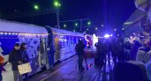 В Пензу приезжал поезд Деда Мороза