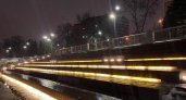 В Пензе на набережной Суры восстановили работу светильников