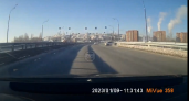На видео попал момент жесткой аварии на Измайловском путепроводе в Пензе