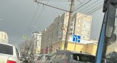 В Пензе массовая авария застопорила движение транспорта на Чкалова